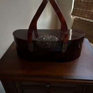 Vintage Lucite handbag